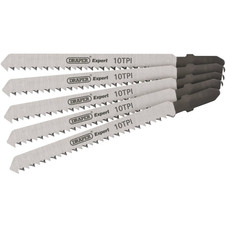 Draper Expert 81716 DT101B Jigsaw Blade Set, 100mm (5 Piece)