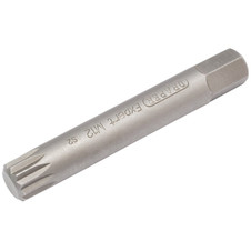 Draper Expert 33349 Spline 10mm Insert Bit for Mechanics Bit Sets, M12 x 75mm