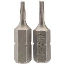 Draper 66421 TX-STAR Insert Bit, 1/4" Hex, 25mm Long, T7 (Pack of 2)