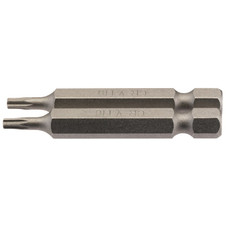 Draper 66486 TX-STAR Insert Bit, 1/4" Hex, 50mm Long, T10 (Pack of 2)