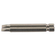 Draper 64296 Plain Slot Insert Bit, 5.5mm, 1/4" Hex, 75mm Long (Pack of 2)