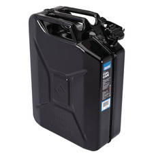 Draper 07257 Steel Fuel Can, 20L, Black