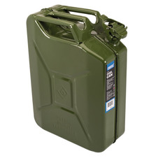 Draper 07218 Steel Fuel Can 20L, Green