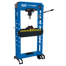 Draper Expert 35582 Pneumatic/Hydraulic Floor Press, 50 Tonne