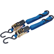 Draper 60964 Ratcheting Tie Down Straps, 3.5m x 25mm, 250kg (2 Piece)