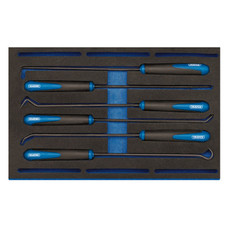 Draper 63494 Long Reach Hook and Pick Set in 1/4 Drawer EVA Insert Tray (6 Piece)
