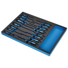 Draper 29529 Screwdriver Set in EVA Foam Inlay (16 Piece)