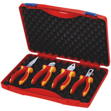 KNIPEX 76798 00 20 15 "RED" Electric Set 1 Tool Box