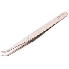 Draper 19672 Fine Point Curved Tweezers, 120mm