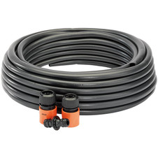Draper 68261 Perforated Soaker Hose, 12mm Bore, 15m, Black