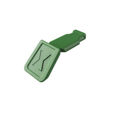 KNIPEX 25093 00 61 10 CG ColorCode Clips Green (10 Pieces), 122mm
