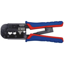 KNIPEX 34060 97 51 10 SB Crimping Pliers for Western Plugs,190mm