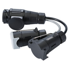 Draper 99661 13-Pin Euro to 7-Pin N-Type/7-Pin S-Type Converter