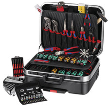 KNIPEX 25022 00 21 06 M Tool Case "BIG Basic Move" Mechanic, 90 Parts