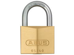 ABUS 65/40mm Brass Padlock Keyed Alike 405