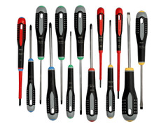 Bahco BE-9875 ERGO Screwdriver Set, 13 Piece