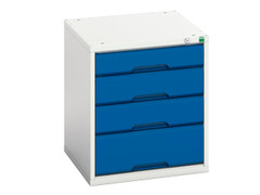 Bott 16925004.11 Verso Suspended Cabinet 600 x 525mm Gentian Blue