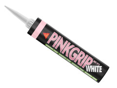 Everbuild Sika 486024 Pinkgrip Solvent-Free White 380ml