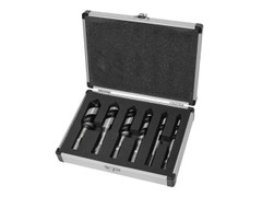 Faithfull Stubby Combination Wood Auger Bit Set, 6 Piece