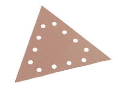 FLEX 348.562 Sanding Paper Hook & Loop Triangle 80G (Pack 25)