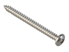 ForgeFix FPSTPP210SS Self-Tapping Screw Pozi Compatible Pan Head SS 2in x 10 ForgePack 8