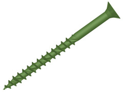 ForgeFix FFDS5100GT ForgeFast TORX Compatible Decking Screws CSK Green 5.0x100 T25 Tub 300