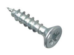 ForgeFix FPMPS420ZP Multi-Purpose Pozi Compatible Screw CSK ST ZP 4.0 x 20mm Forge Pack 40 - FORFPMP420Z - main image