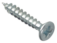 ForgeFix MPS425ZP Multi-Purpose Pozi Compatible Screw CSK ST ZP 4 x 25mm Box 200