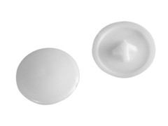 ForgeFix 100PCC0 Pozi Compatible Cover Cap White No.6-8 Bag 100