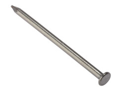 ForgeFix 500NLRH100B Round Head Nail Bright Finish 100mm Bag of 500g