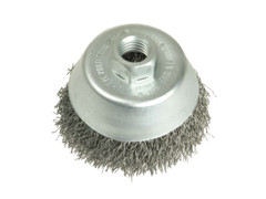 Lessmann 427.177 Cup Brush 125mm M14, 0.35 Steel Wire