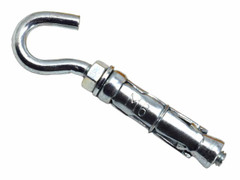 Masonmate 0865H6 Hook Bolt Shield Anchor M6 (50)