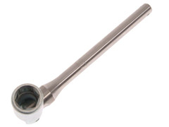 Priory PRI381716TAG 381 Scaffold Spanner Stainless Steel Hex 7/16W Round Handle