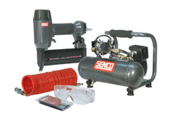 Senco PC0964UK1 Finish Pro 18 Pneumatic Nailer & 1 HP Compressor Kit 110V
