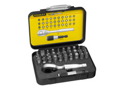 Stanley 1-13-904 FatMax Bit & Ratchet Set, 32 Piece