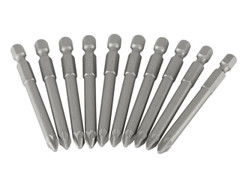 Stanley 3-68-804 Pozidriv Power Bits PZ2 x 70mm (Box 10)