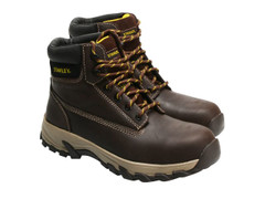 Stanley STA10025-104 Tradesman SB-P Safety Boots Brown UK 12 EUR 46