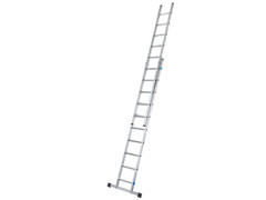 Zarges 44826 Everest 2DE Extension Ladder 2-Part D-Rungs 2 x 16