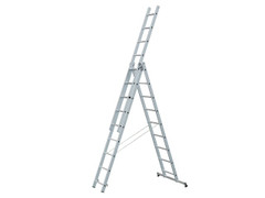 Zarges 48983 Light Trade Combination Ladder 3-Part 3 x 10 Rungs