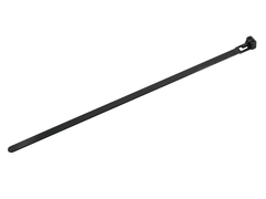 Faithfull FAICT250R Reusable Cable Tie Black 7.6 x 250mm (Pack 50)