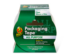 Shurtape 224499 Duck Tape® Packaging Tape 50mm x 25m Clear