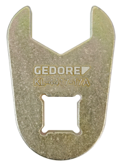 Gedore 2968169 KL-4417-17 A Fork socket, 3/8", 17mm (waf)