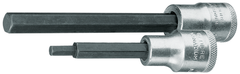 Gedore 2950979 IN 19 L 9-140 Screwdriver bit socket socket 1/2" 140 mm hexagon socket 9 mm