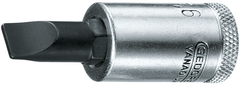 Gedore 1640909 IS 30 12X2 Screwdriver bit socket 3/8" slot 12x2 mm
