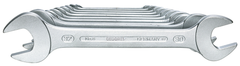 Gedore 6077620 6-100 Double Open-ended spanner set 10 pieces 6-32 mm