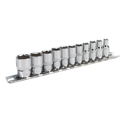 Premier AK2670 Imperial Socket Set 1/4"Sq Drive 11pc
