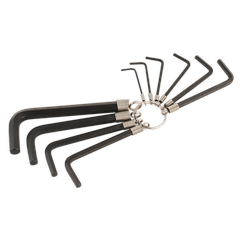 Premier AK6148 Hex Key Set on Ring 10pc