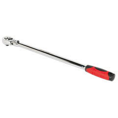 Sealey AK6697 Premier Extra-Long Flexi-Head Ratchet Wrench 3/8"Sq Drive 455mm
