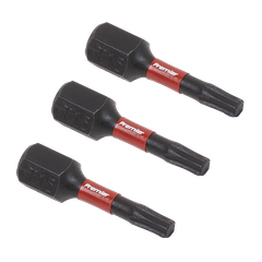 Sealey AK8216 Premier TRX-Star* Impact Power Tool Bits T15 x 25mm 3pc