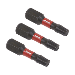 Sealey AK8218 Premier TRX-Star* Impact Power Tool Bits T25 x 25mm 3pc